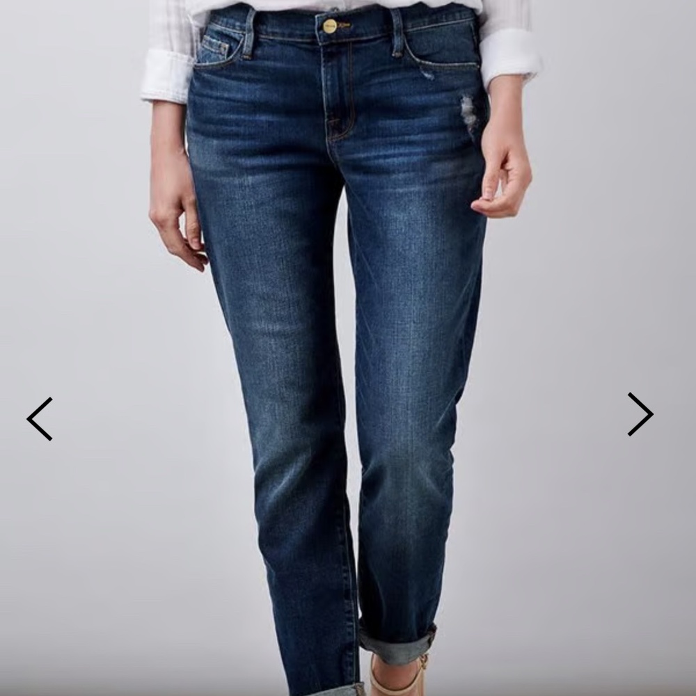 FRAME- Classic Le Garçon fit- sophisticated boyfriend jean